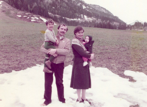 1984, als es noch richtige Winter gab.
