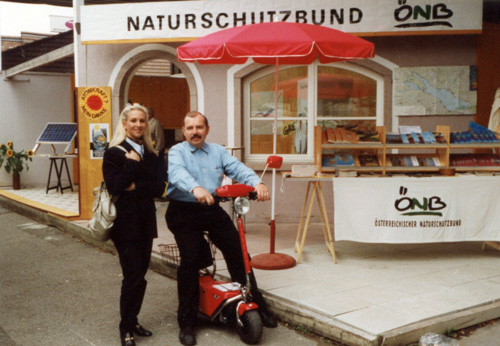 1996, als ich mit dem Bregenzer Männerchor in Lindau trällerte.