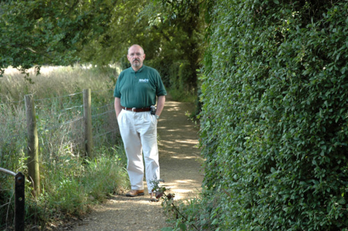 2005, als ich in England auf Darwins Spuren wandelte.